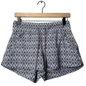 Athleta Geometric Print Athletic Shorts - Size 14